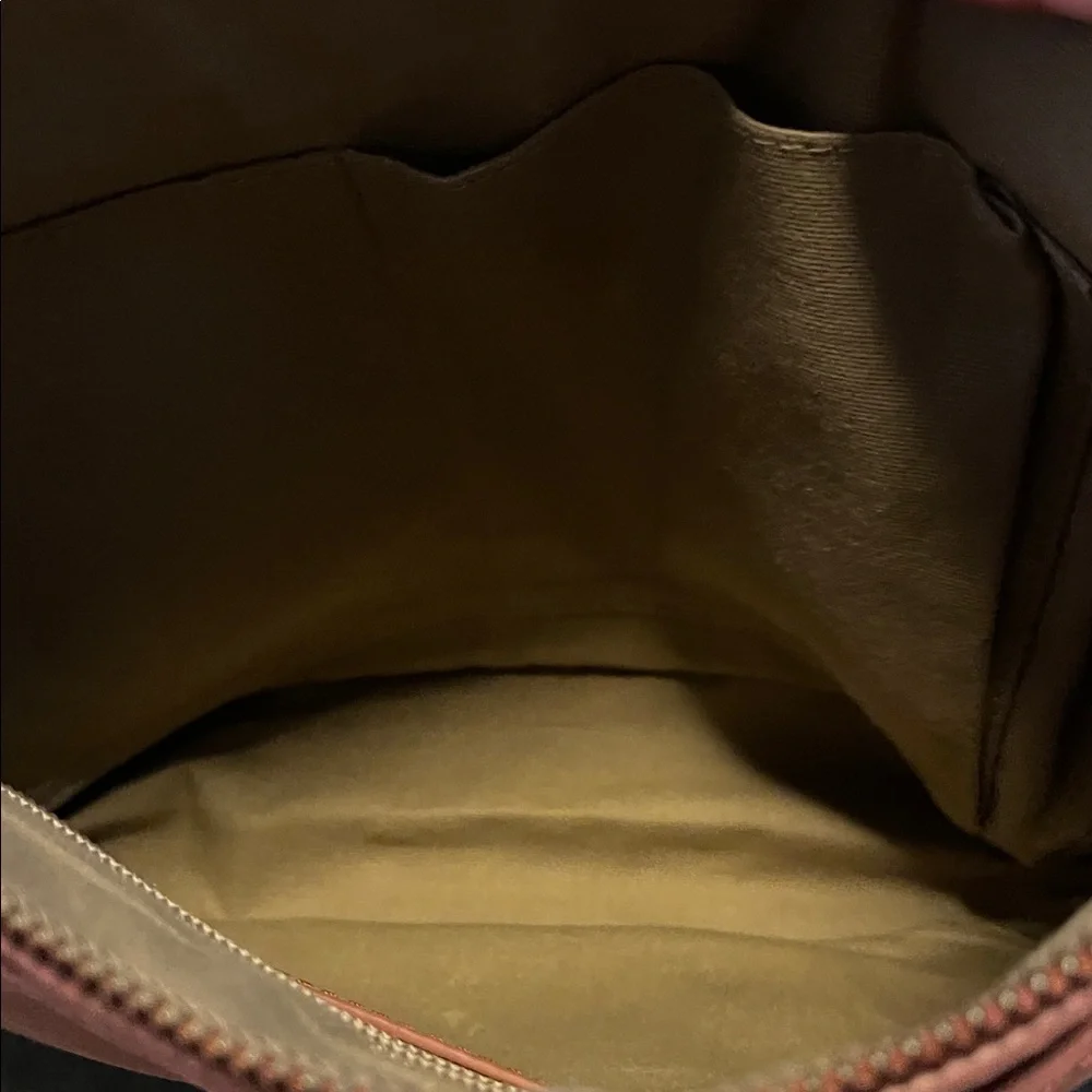 Frye Leather Crossbody Bag in Dusty Rose